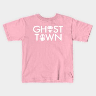 Ghost Town Haunted True Crime Podcast Kids T-Shirt